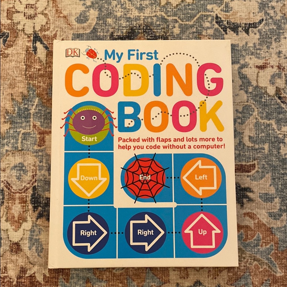 📚[5 books for $10] DK My First Coding Book interactive flip